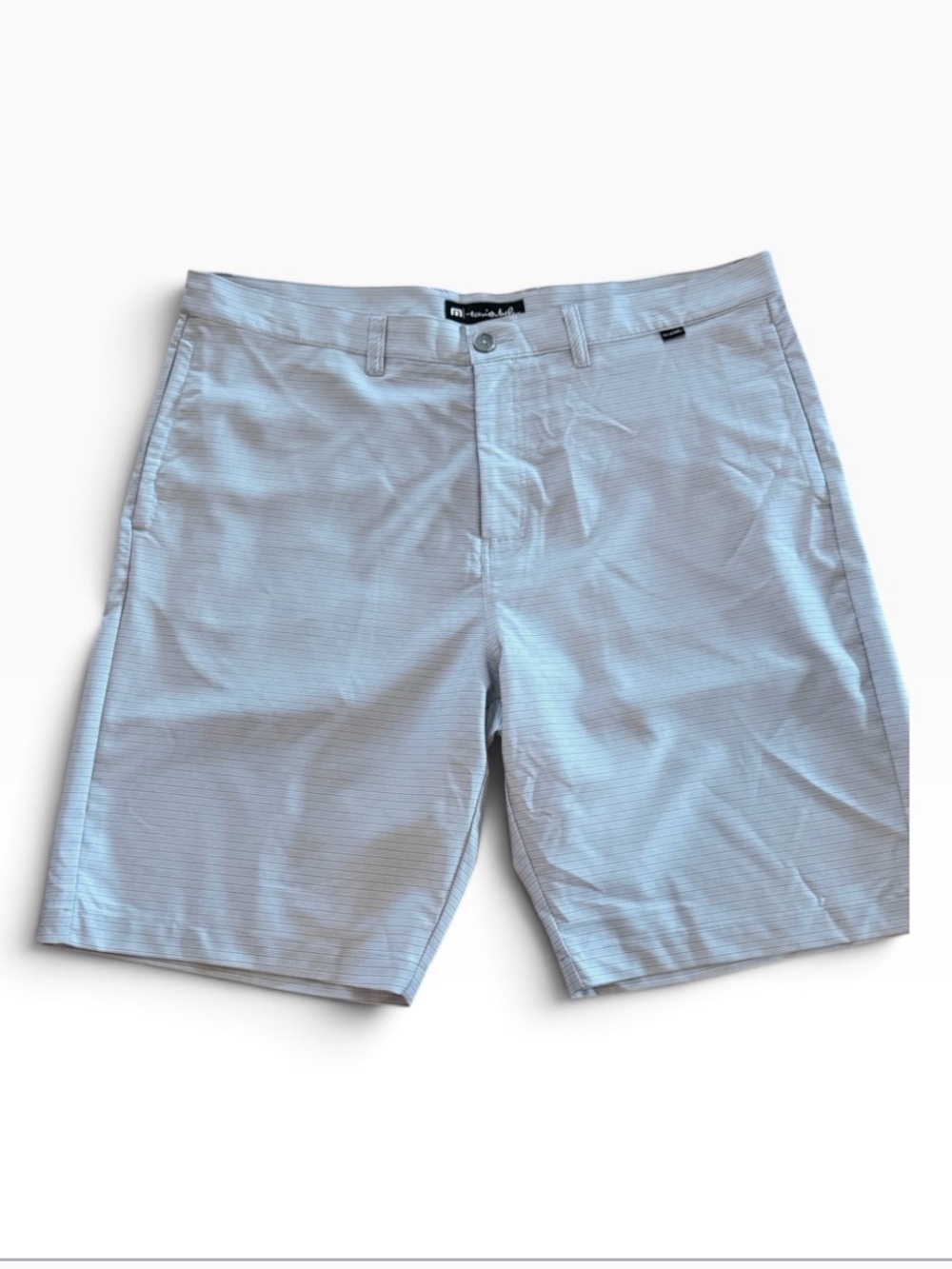 Travis Mathew Men's Micro-Striped Flat Front Shorts - NWT